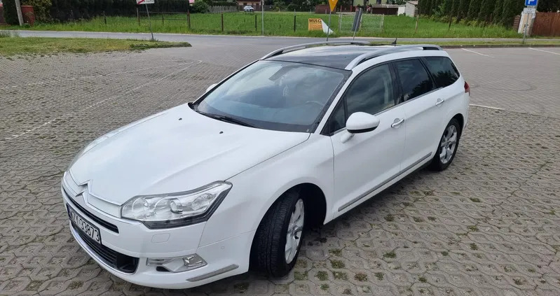 mazowieckie Citroen C5 cena 31000 przebieg: 280000, rok produkcji 2012 z Kraśnik